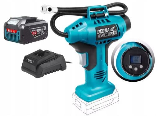 DEDRA Компресор, насос AKU 18V SAS+ALL 8AH