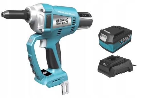 DEDRA Заклепочник без аккумулятора SAS+ DED7155 18В 5Ач