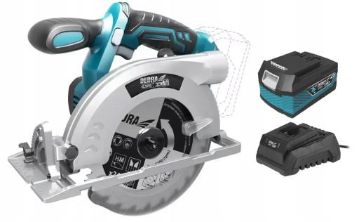 Пила циркулярна DEDRA 18V SAS+ DED7064 165mm 2Ah