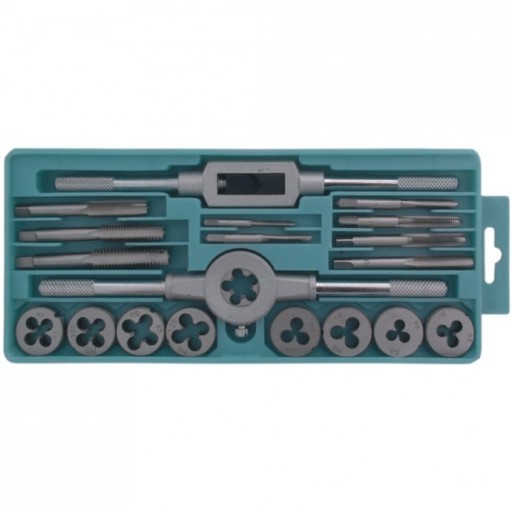 НАБОР МАТРИЦ И МЕТНИКОВ DEDRA 20ШТ M3-M12