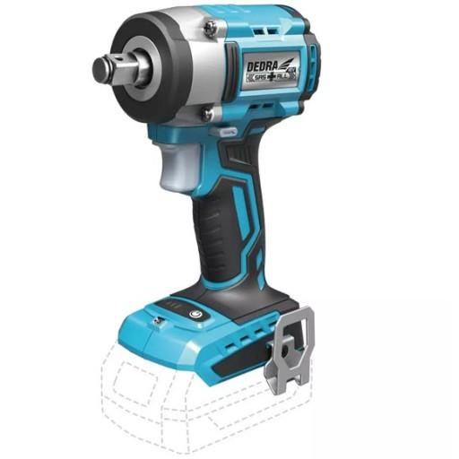 Аккумуляторный ударный гайковерт DEDRA DED7153 350 Нм