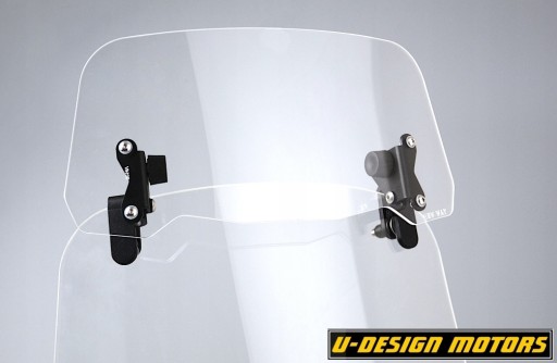 Def-3014V - ДЕФЛЕКТОР МОТОЦИКЛА UNIVE. 30X14 СМ-БЕЗБАРВНИЙ