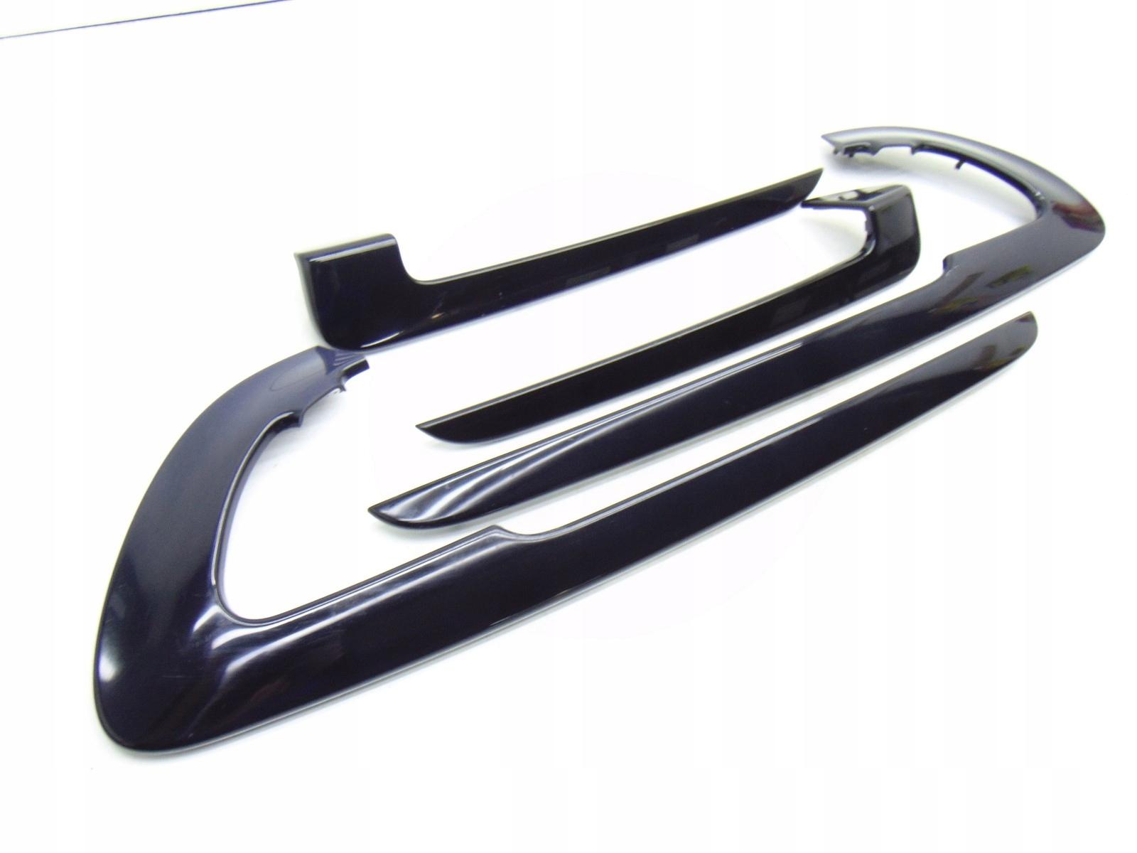 Декор молдинги декори дверей AUDI A3 8P BLACK PIANO