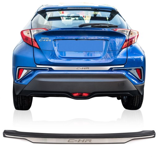 5905226053357 - ДЕКОРАТИВНАЯ НАКЛАДКА ЗАДНЕГО БАМПЕРА ДЛЯ TOYOTA C-HR AX10 2016-2019