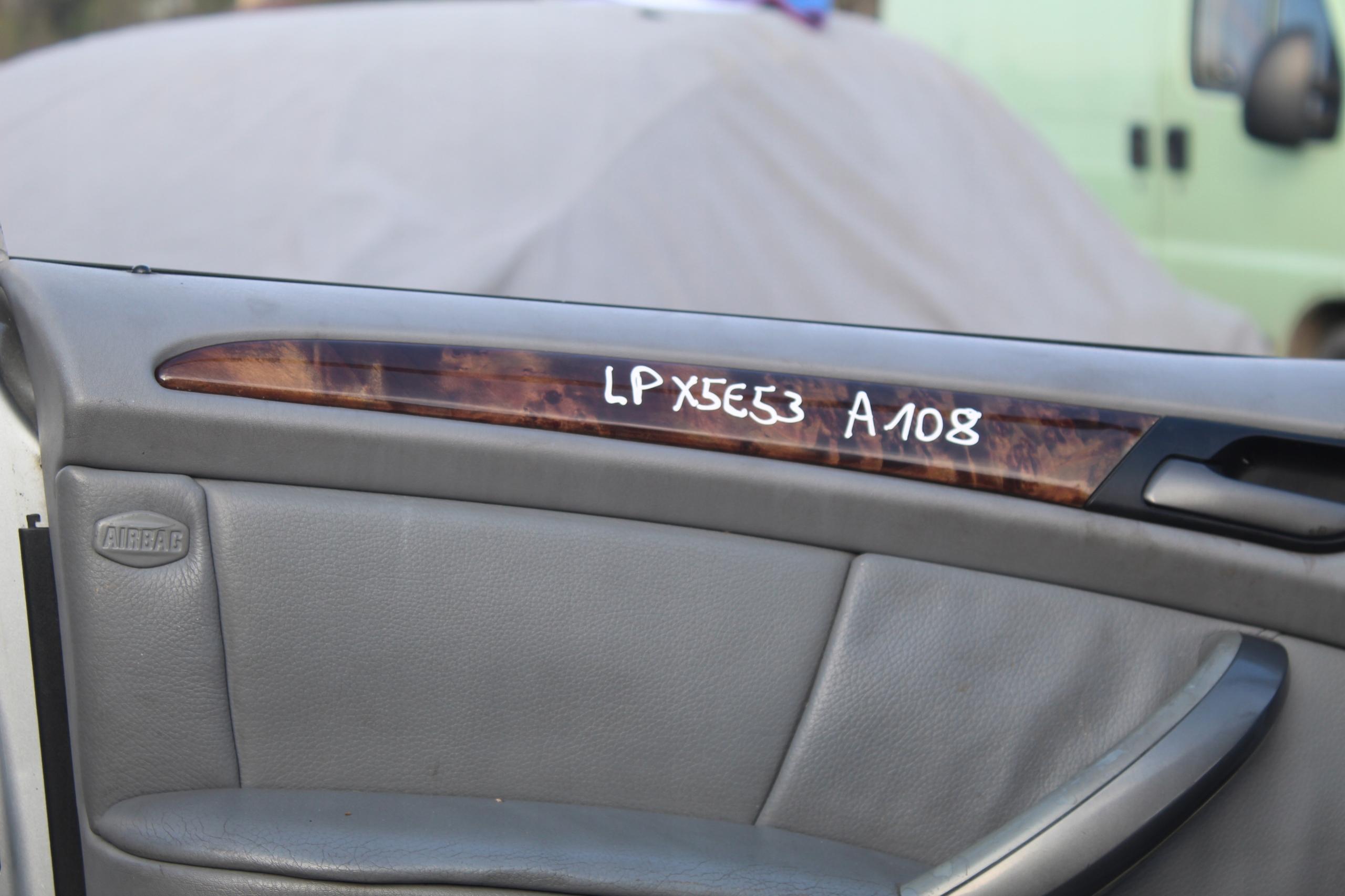 Декоры боковины двери BMW X5 E53 в сборе