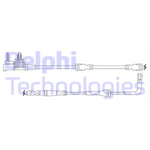 Предупреждающий контакт DELPHI LZ0325 JAGUAR T2H23971