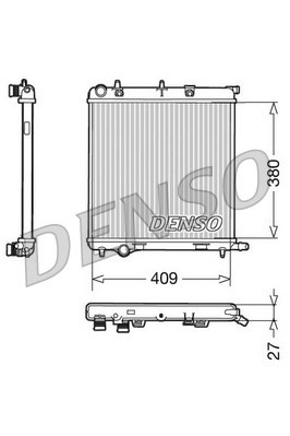 Охладитель denso drm21026 drm21026 denso 732831