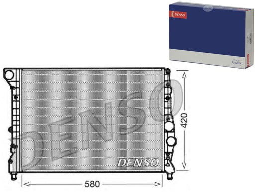 DENDRM01001(EXT) - РАДІАТОР ДВИГУНА DENSO ALFA ROMEO 147 GT 1.9D 04.
