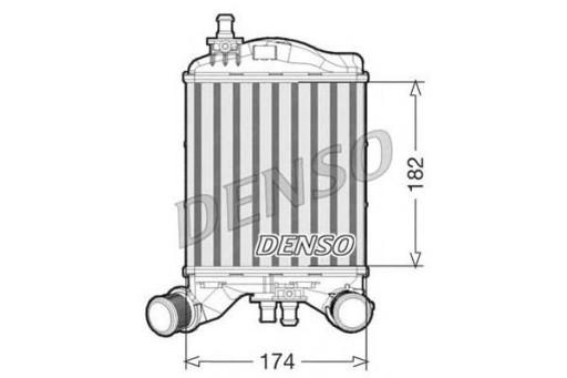 DIT09111 DEN/BOX - ИНТЕРКУЛЕР DENSO ABARTH 500 1.4 (312)