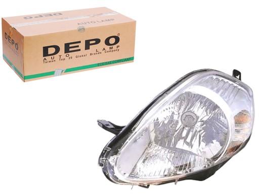 DEP661-1147L-LD-EM/RS6 - DEPO ФАРА ABARTH GRANDE PUNTO H4 07-12 LE DEP