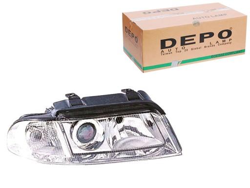 DEP441-1137R-ND-EM/RS6 - ФАРА DEPO AUDI A4 B5 94-01 PR DEPO