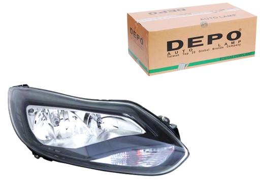 DEP431-11A4RMLDEM2/SERW - DEPO ФАРА ПЕРЕДНЯ ЛАМПА FORD FOCUS III 1.6 T