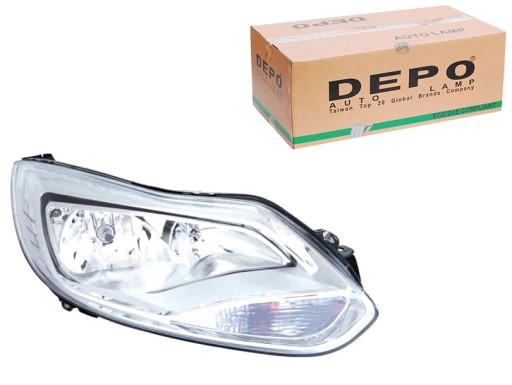 DEP431-11A4RMLDEM1/SERW - DEPO ФАРА ПЕРЕДНЯ ЛАМПА FORD FOCUS III 1.6 T