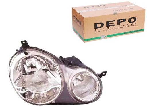 DEP441-1150R-LD-EM/SERW - ФАРА ПЕРЕДНЯЯ ФАРА DEPO VW POLO 1.9 TDI (9N_