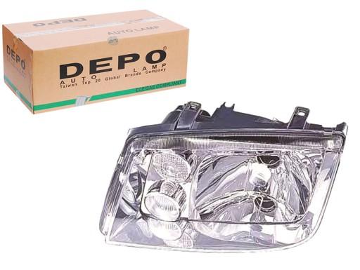 DEP441-1138L-LD-EM/RS6 - ФАРА DEPO VW BORA H4 98-05 LE DEPO