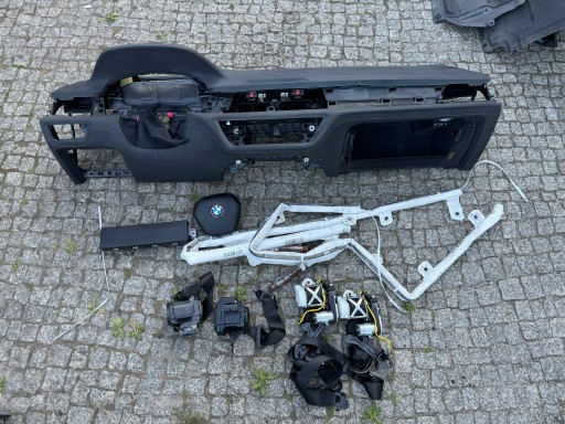 ПОДУШКИ НА КОНСОЛИ ПРИБОРНОЙ ПАНЕЛИ ПОДУШКИ БЕЗОПАСНОСТИ СИДЕНЬЯ ОРИГИНАЛЬНЫЙ ПРОЕКЦИОННЫЙ КАДР ЧЕРНЫЙ BMW G11 G12