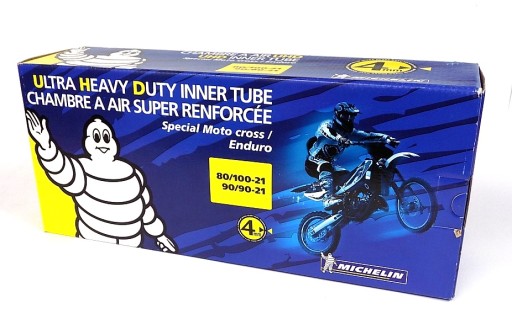 КАМЕРА MICHELIN ТОВСТА 100/90-19 120/80-19 YAMAHA