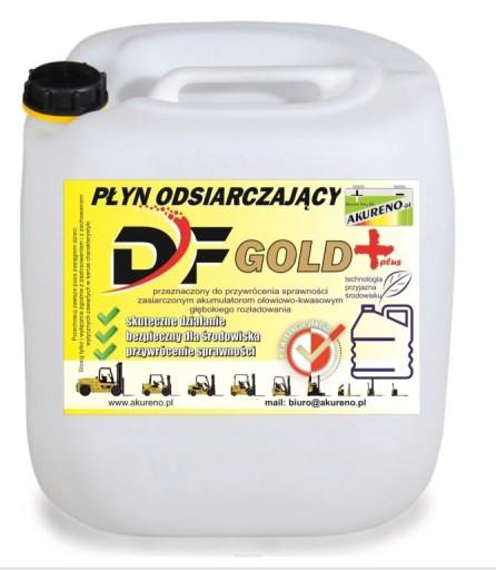 DF Gold Plus 20L - Десульфурирующая жидкость для аккумуляторов