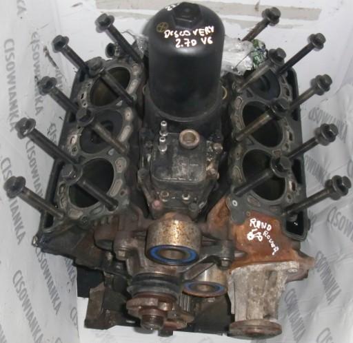 DISCOVERY RANGE ROVER 2.7D V6 276DT ДВИГУН НИЖНИЙ БЛОК ПОРШНЕВИЙ ВАЛ