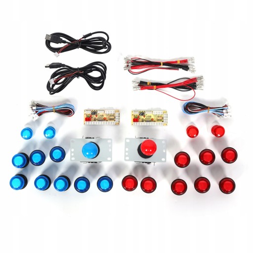 DIY Arcade Joystick Kit 5V USB Chip Controller