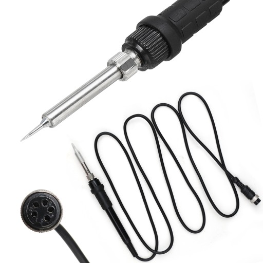 ДОВГИЙ ПАЯЛЬНИК 907A 2м ПАЯЛЬНИК 45W 24V 852D+ 936 853DA 937D 853D