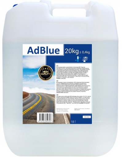 ДОБАВКА AdBlue Ad Blue Catalytic Fluid 20KG 20L NOXY, РОЗЧИН СЕЧОВИНИ