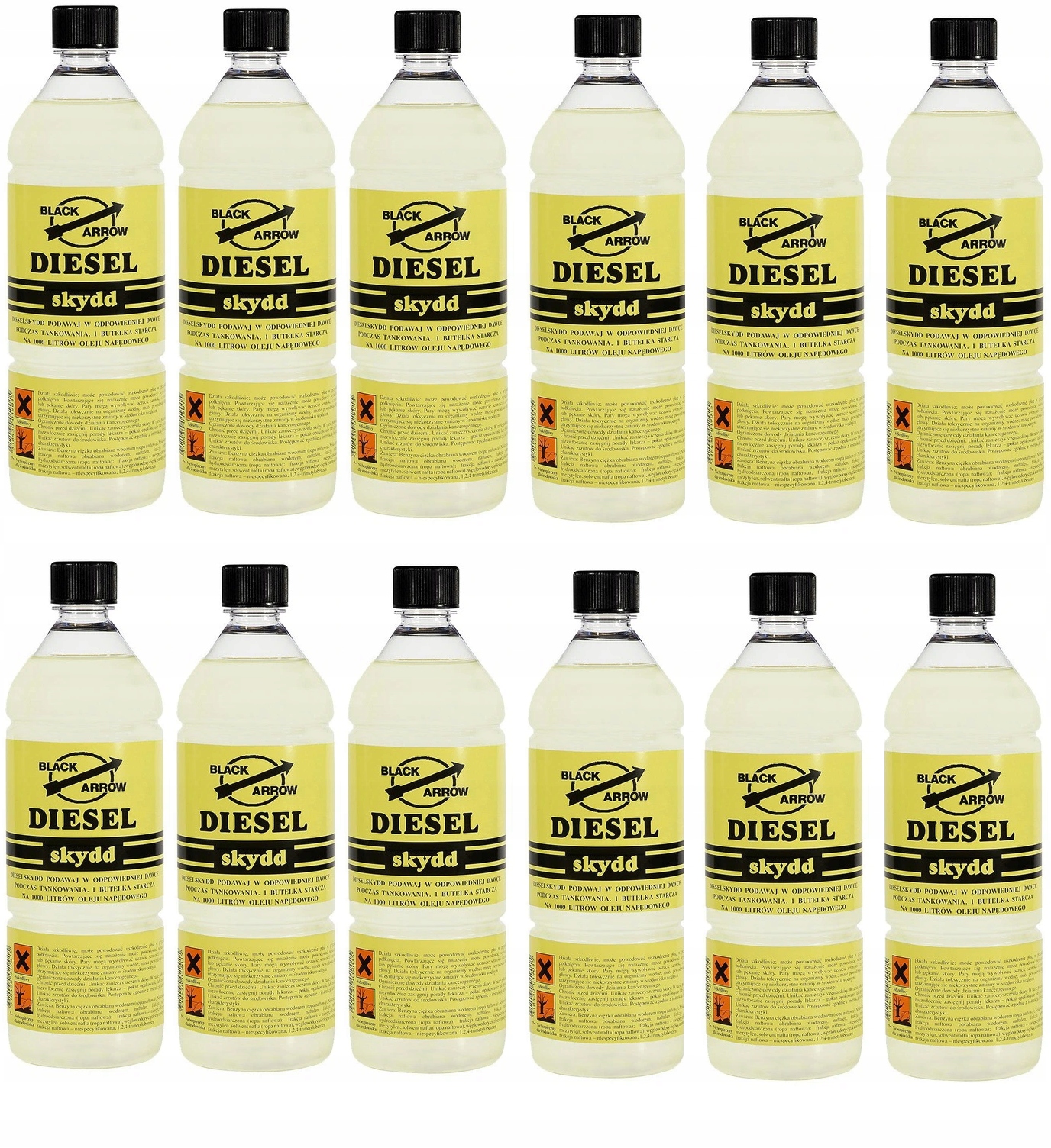 Дизельная добавка SKYDD DEPRESATOR BLACK ARROW 12X 1L