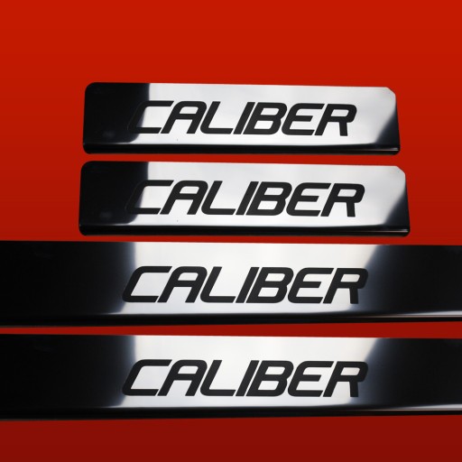 DODGE CALIBER Глянцевые накладки из нержавеющей стали 304. Зеркальная отделка.