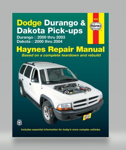 DODGE DURANGO I 3.9 PETROL V6 США ОПИСАНИЕ РЕМОНТА И ОБСЛУЖИВАНИЯ