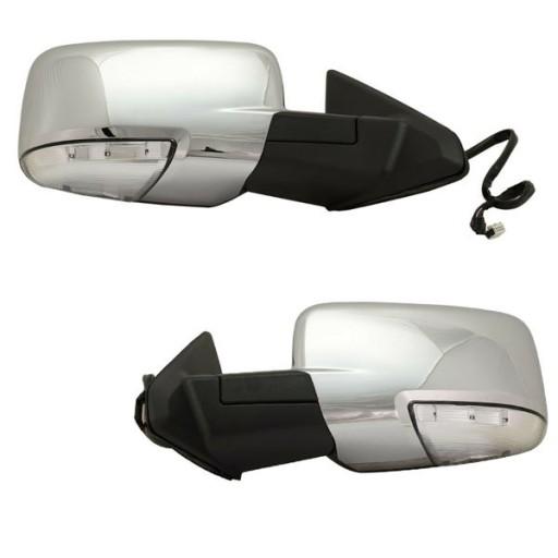 55079042AC 55079043AC - DODGE RAM 2009-18 ДЗЕРКАЛО ПРАВЕ + ЛІВЕ ХРОМ