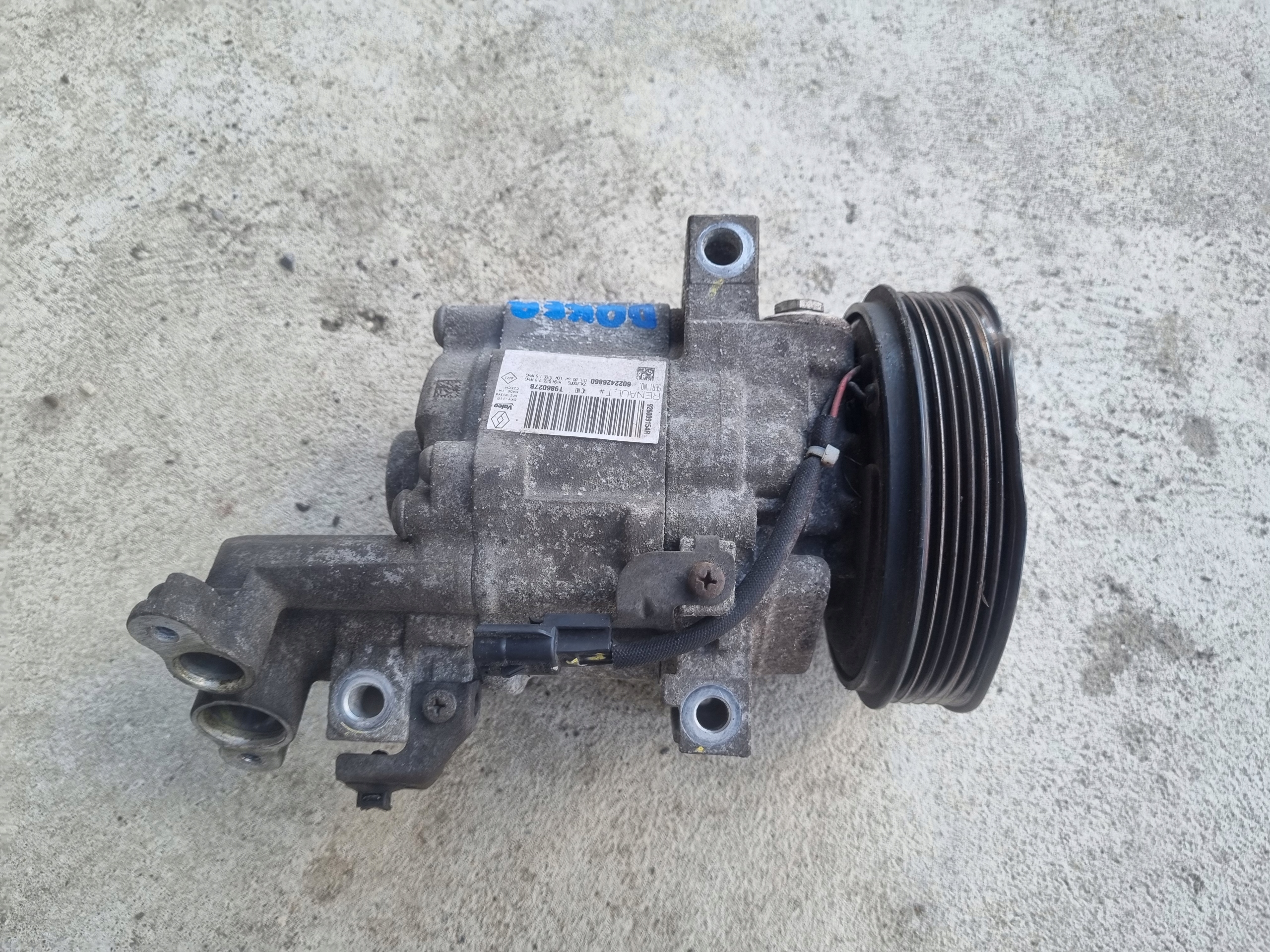 КОМПРЕСОР КОНДИЦІОНЕРА DOKKER 1.5 926009154R
