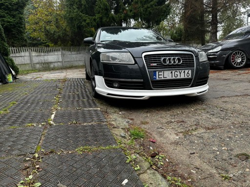 ЮБКА ПЕРЕДНЕГО БАМПЕРА ABT AUDI A6 C64F ЮБКА ABT НОВАЯ ГРУНТОВКА ABT