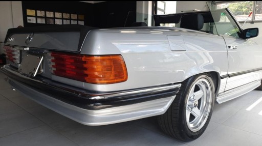 ЮБКА ЗАДНЕГО БАМПЕРА AMG MERCEDES SL R107 ЮБКА ЗАДНЯЯ AMG НОВАЯ