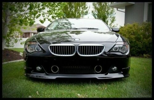 BMW E63 ЮБКА БАМПЕРА M-SPORT ЮБКА НОВАЯ НАКЛАДКА