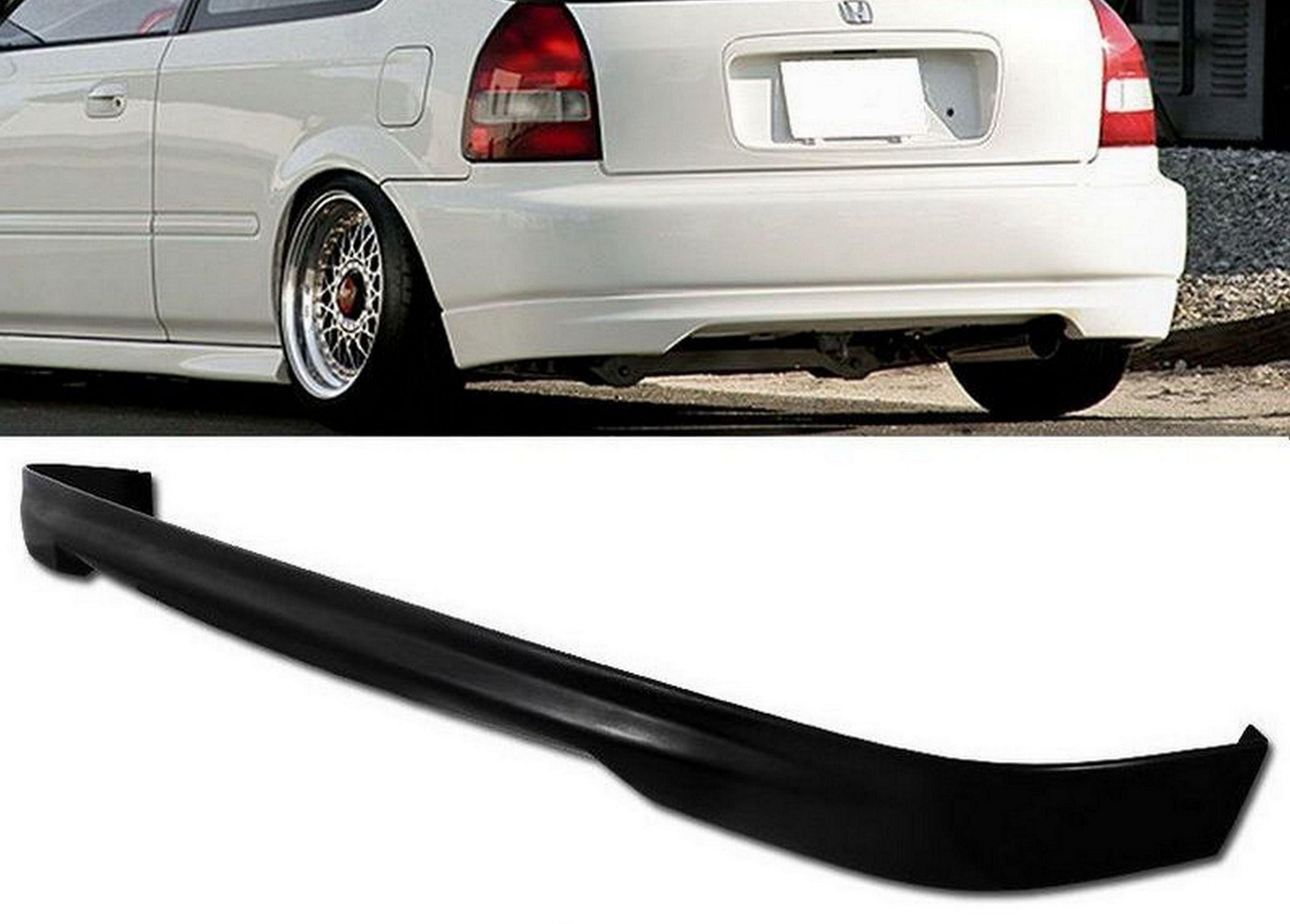 ЮБКА БАМПЕРА ДЛЯ ГУБ CIVIC VI 96-00 ЗАДНЯЯ TYPER ABS