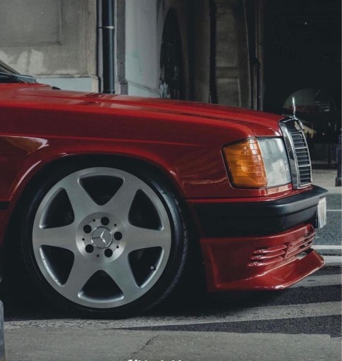 MERCEDES W201 190e ЮБКА-БАМПЕР, ЮБКА KAMEI, НОВАЯ, СООТВЕТСТВУЮЩАЯ НАКЛАДКА