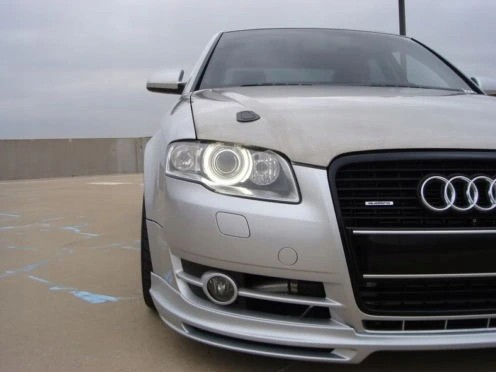 ЮБКА ПЕРЕДНЕГО БАМПЕРА AUDI A4 B7 ЮБКА ПЕРЕДНЯЯ ABT НОВАЯ ГРУНТОВКА