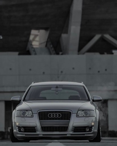 ЮБКА ПЕРЕДНЕГО БАМПЕРА AUDI A6 C6 4F ЮБКА ПЕРЕДНЯЯ НОВАЯ ГРУНТОВКА