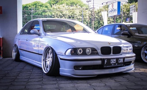 ЮБКА ПЕРЕДНЕГО БАМПЕРА BMW E39 ACS AC SCHNITZER ГРУНТОВКА НОВАЯ