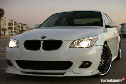 ЮБКА ПЕРЕДНЕГО БАМПЕРА BMW E60 HM ЮБКА НОВАЯ ГРУНТОВКА