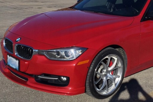 ЮБКА ПЕРЕДНЕГО БАМПЕРА BMW F30 F31 2011-2015 ЮБКА HM НОВАЯ ГРУНТОВКА