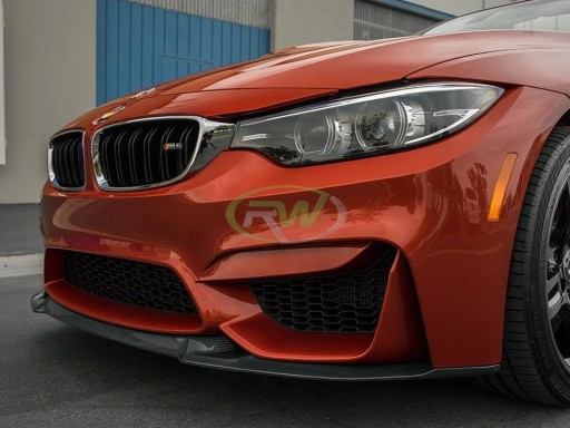 ЮБКА ПЕРЕДНЕГО БАМПЕРА BMW F80 F82 M3 ЮБКА CS УЗОР НОВАЯ ГРУНТОВКА