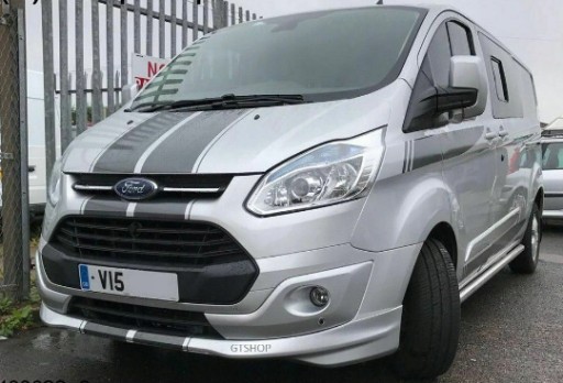 ЮБКА ПЕРЕДНЕГО БАМПЕРА FORD TRANSIT CUSTOM 2012-2018 ЮБКА ПЕРЕДНЯЯ