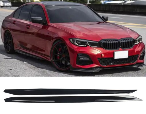 РАМА MP STYLE БОКОВЫЕ ПАНЕЛИ ДЛЯ BMW G20 G21 M M SPORT ПАКЕТ, ЧЕРНЫЕ