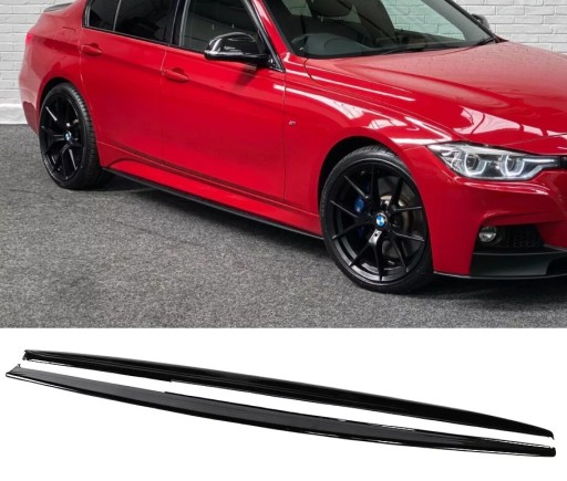 ПАКЕТ MP STYLE M 2012-2018 ЧЕРНАЯ РАМКА БОКОВЫЕ ПАНЕЛИ ДЛЯ BMW F30 F31