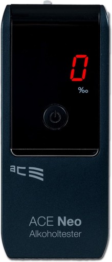 ТОЧНИЙ АЛКОТЕЗЕР ACE NEO METRO, 5 ГРУЗОК, БАТАРЕЇ, МАКС. ВІДХИЛЕННЯ 0,05