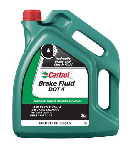 DOT4 ГАЛЬМІВНА РІДИНА 5L CASTROL ГАЛЬМІВНА РІДИНА DOT4 5L SYNT. / BRAKE FLUID DOT