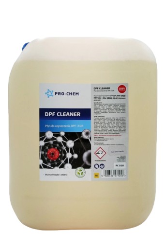 DPF CLEANER жидкость для очистки нагара твердых частиц (DPF и EGR) 10 л