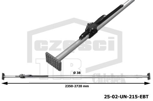 Штанга розширення 2350-2720mm @ 38 сталева