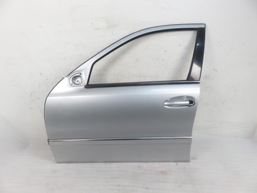 DRZWI LEWE PRZEDNIE MERCEDES-BENZ KLASA E T-Model (S211) 744U   BRILLIANT SILVER METALLIC - ДВЕРІ ПЕРЕДНІ ЛІВІ MERCEDES-BENZ W211 744U BRILLIANT SILVER METALLIC